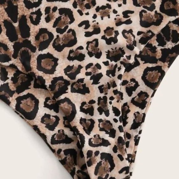 Leopard Tie Bikini - Picture 4 of 6